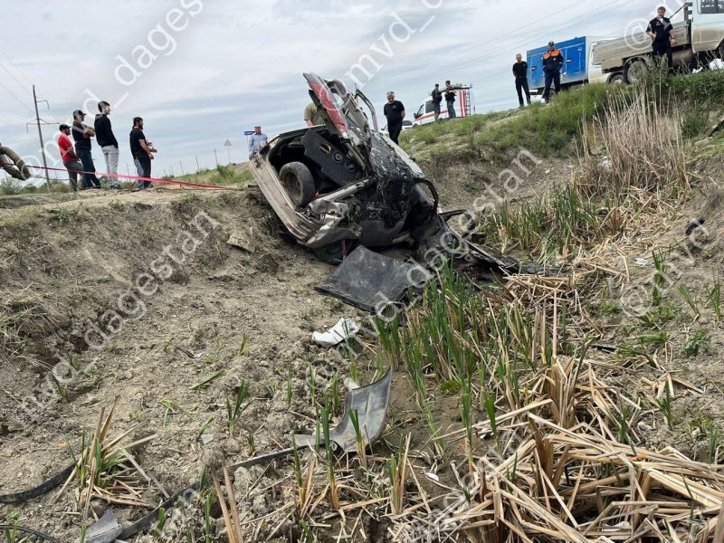 В Кизлярском районе в результате ДТП скончался водитель